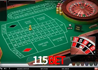 Roulette Table 115bet